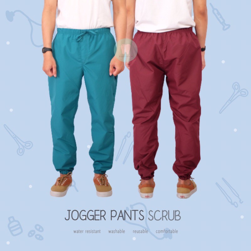 Jogger PANTS/CELANA untuk pasangan Gown Scrub/Surgical Gown/Gaun Operasi APD