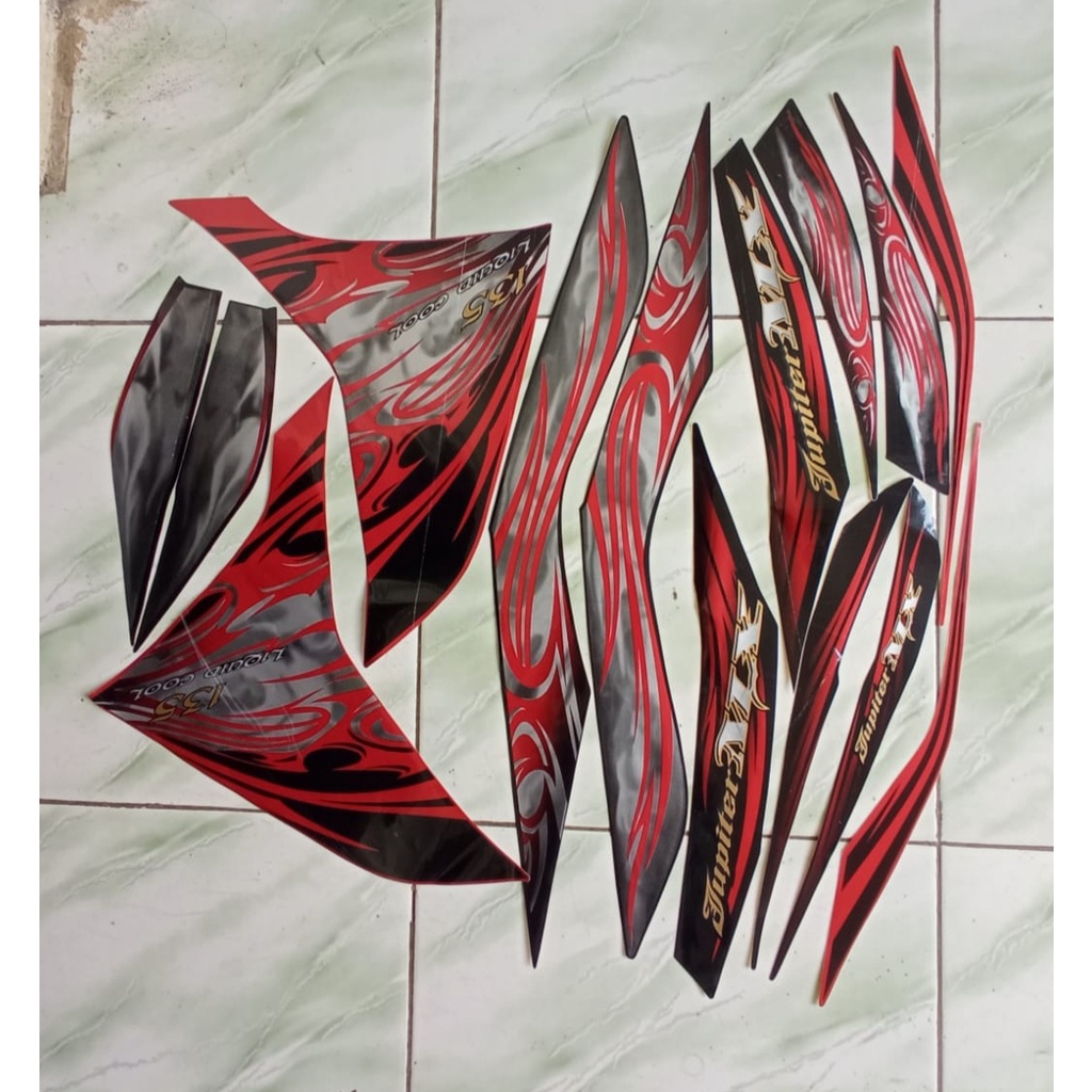 stiker striping yamaha jupiter mx 135 2011