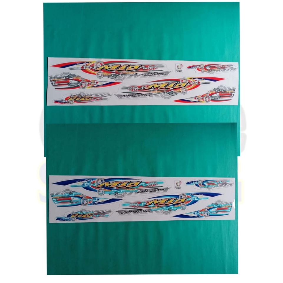 STIKER STRIPING LIS LES BODY MOTOR YAMAHA MIO SPORTY 2006-2011 VARIASI THAILAND THAILOOK