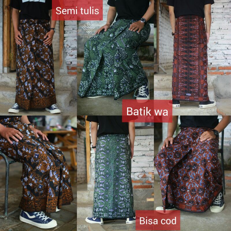 Sarung batik semi tulis | sarung batik | sarung | sarung tradisional