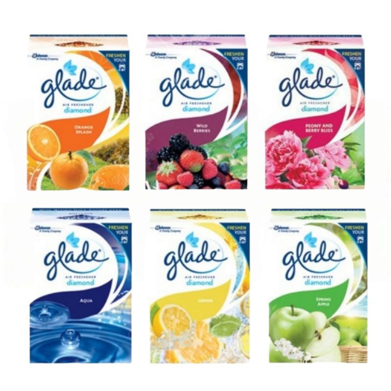 Jual Glade diamond Air Freshener refill 80 ml Shopee Indonesia
