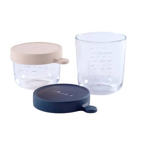 Beaba - Coffret 2 Portions Verre 150/250ml