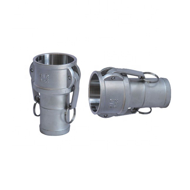 Konektor Camlock Coupling Stainless Steel Set with Clamp