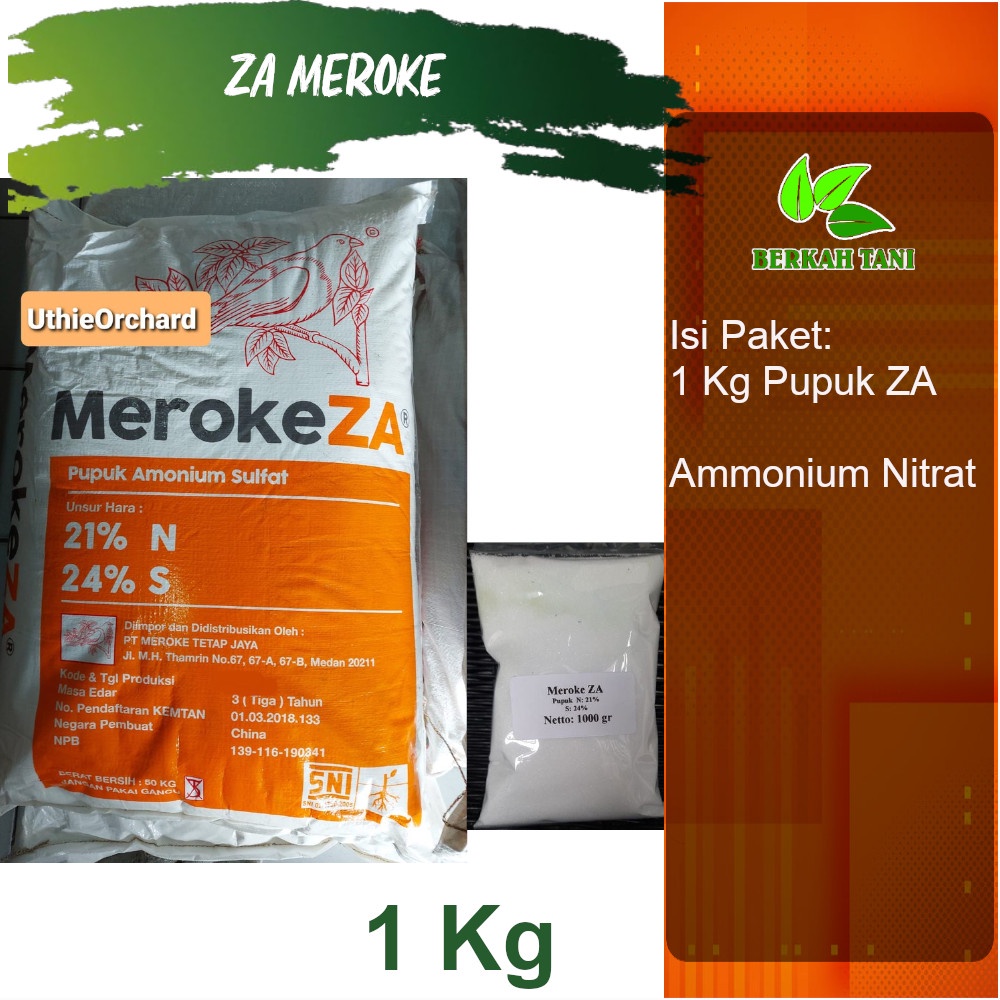 Pupuk ZA 1 Kg Amonium Nitrat