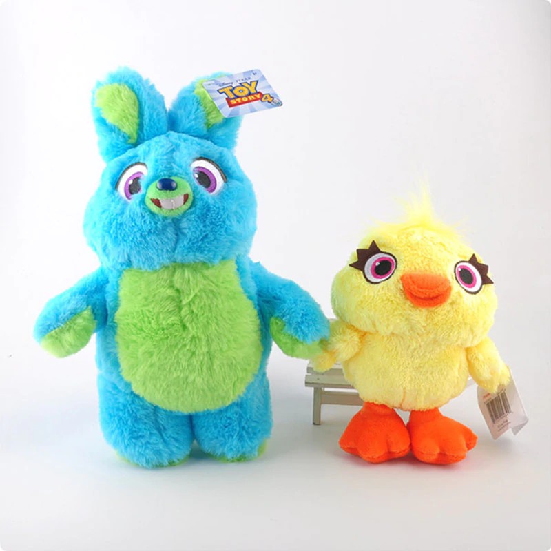 Boneka Anak 2019 película Forky Bunny Ducky Alien Buzz Lightyear muñeco de peluche un regalo de