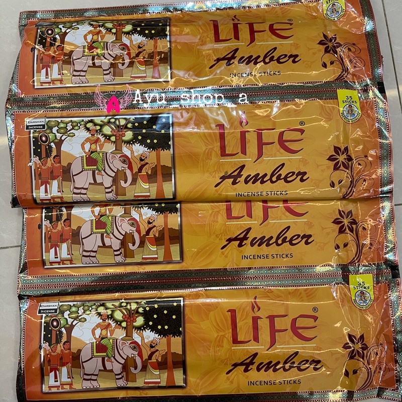 Dupa Hio Harum Wangi Aromaterapi  Life Darshan India Incense Sticks Aromateraphy 35 Batang