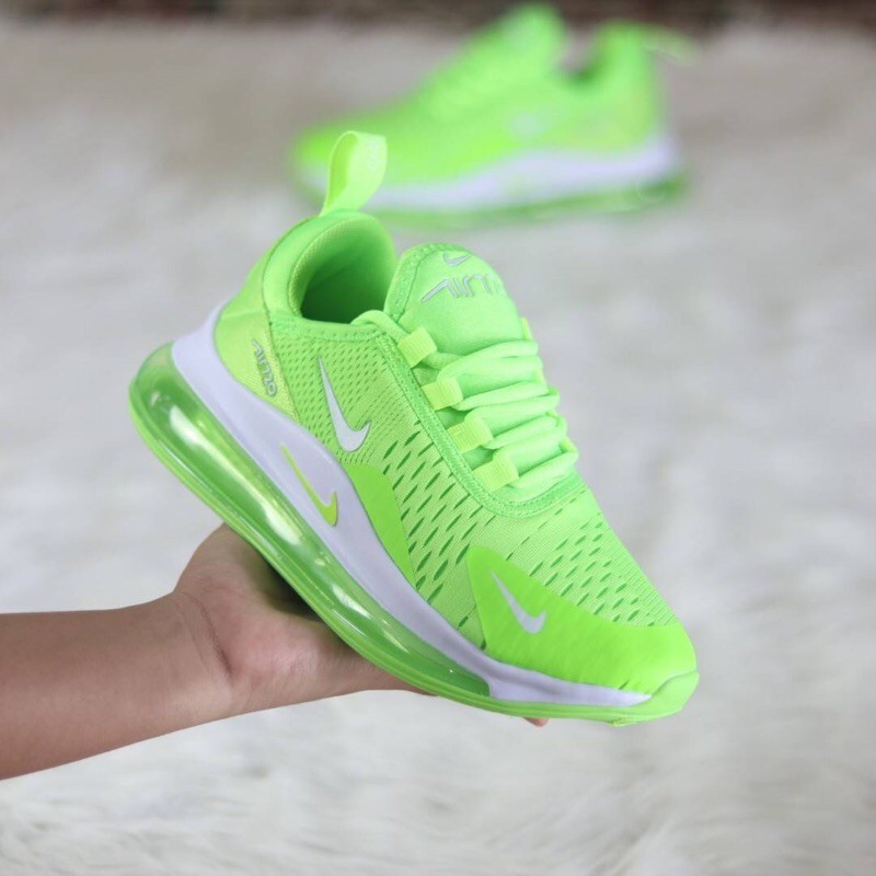 fluro green nike