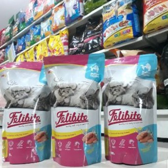 grab/gojek (10pcs) makanan kucing felibite mother &amp; kitten 800gr - paket 10pcs