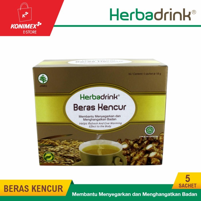 

nh201dd Herbadrink Beras Kencur Serbuk Minuman 5 Sachet @ 7Gr Ds201Fs