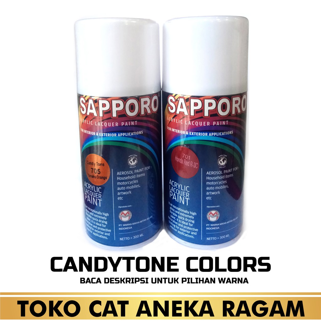 Warna Cat  Candy  Tone