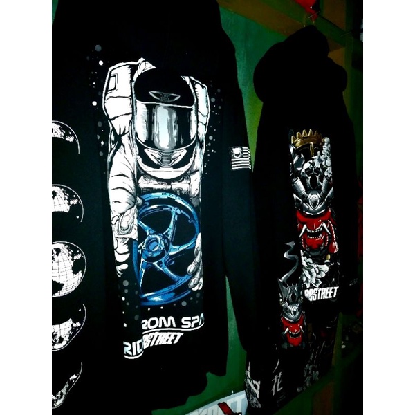 Jaket hoodie prostreet rider from space 2nd, size M original prostreet