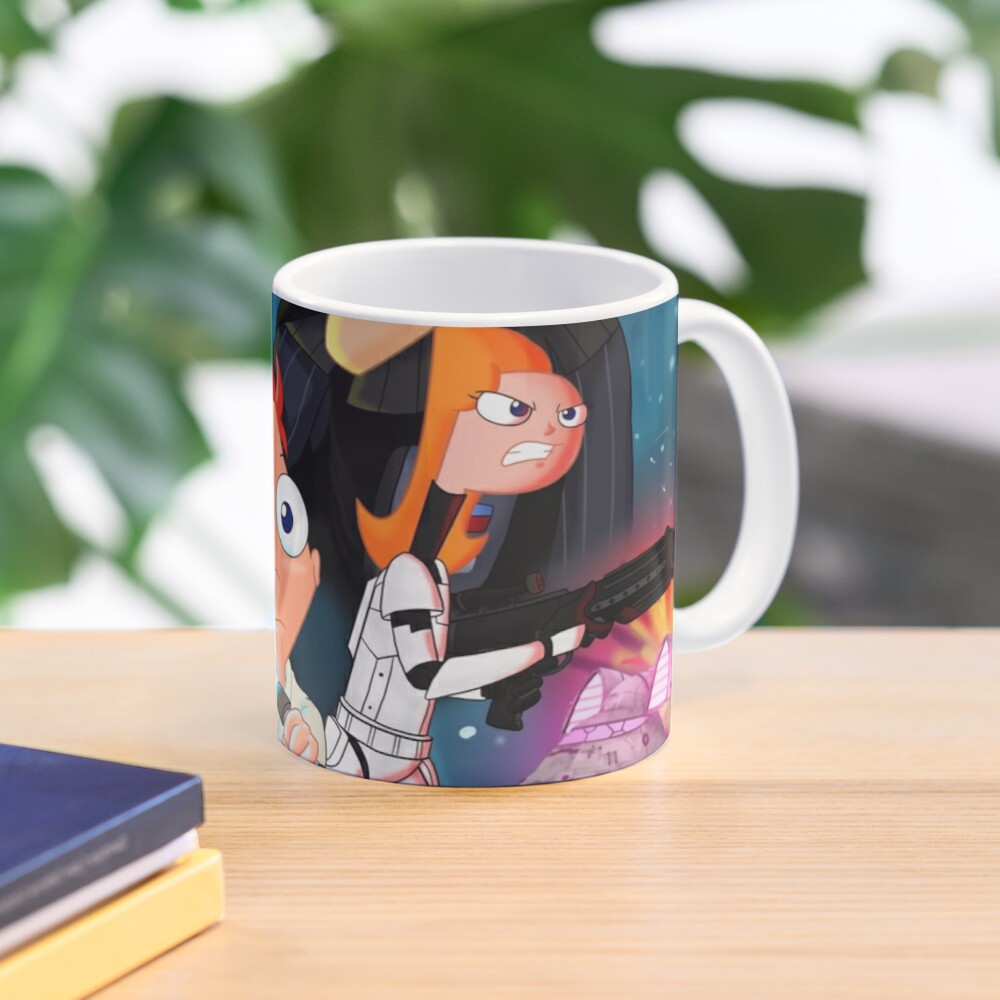 Mug Phineas and Ferb Star Wars