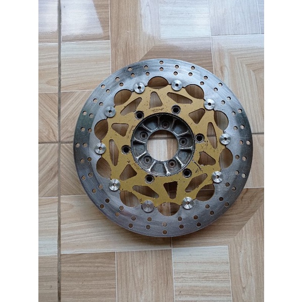 disc floating TZM AXIO PNP mp KONDISI KETEBALAN UTUH DIAMETER 320MM