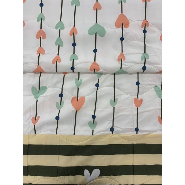 SELMA SET SEPRAI + BED COVER ANAK MICROFIBER 120X200 – AERIN