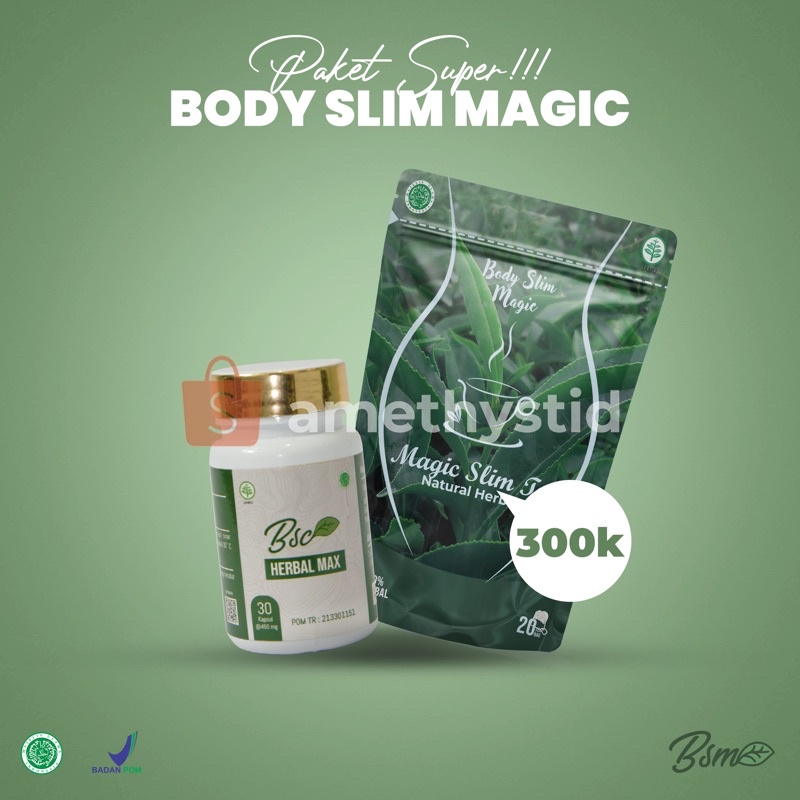 PAKET BODY SLIM MAGIC SUPER