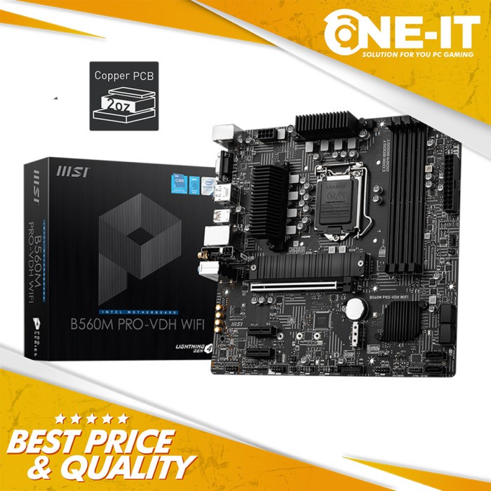 Motherboard MSI B560M PRO VDH WIFI M-ATX LGA1200