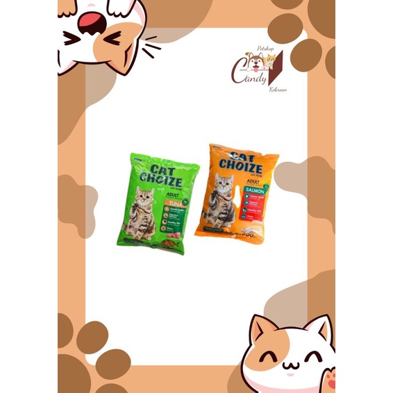 Cat Choize Adult Tuna dan Cat Choize Adult Salmon