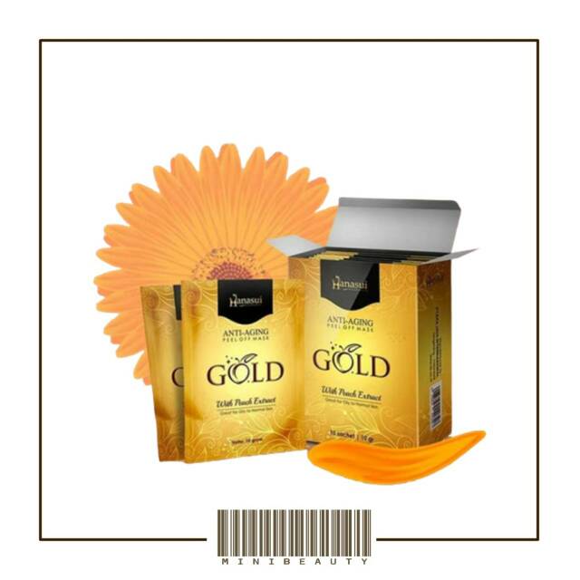 masker wajah shiseido gold mask