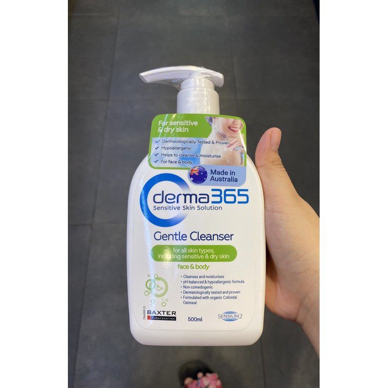 Derma 365 gentle cleanser EXP 2024