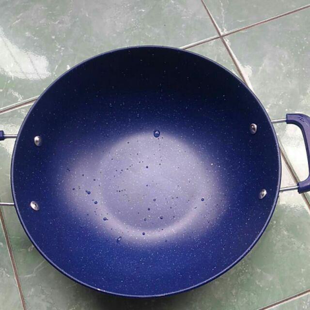 Wajan Marble Tri J Anti Lengket Uk 32 Cm