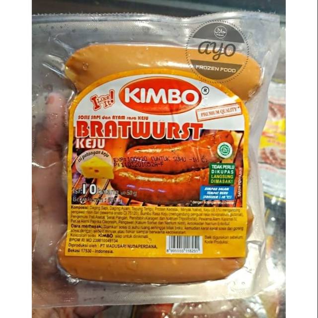 

Kimbo bratwurst keju