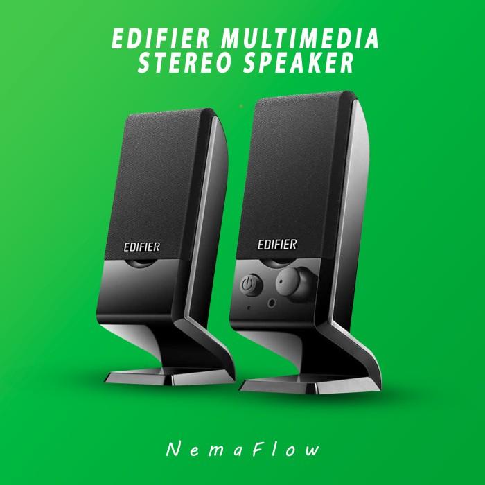 Speaker Laptop Edifier Multimedia Stereo Speaker Komputer PC