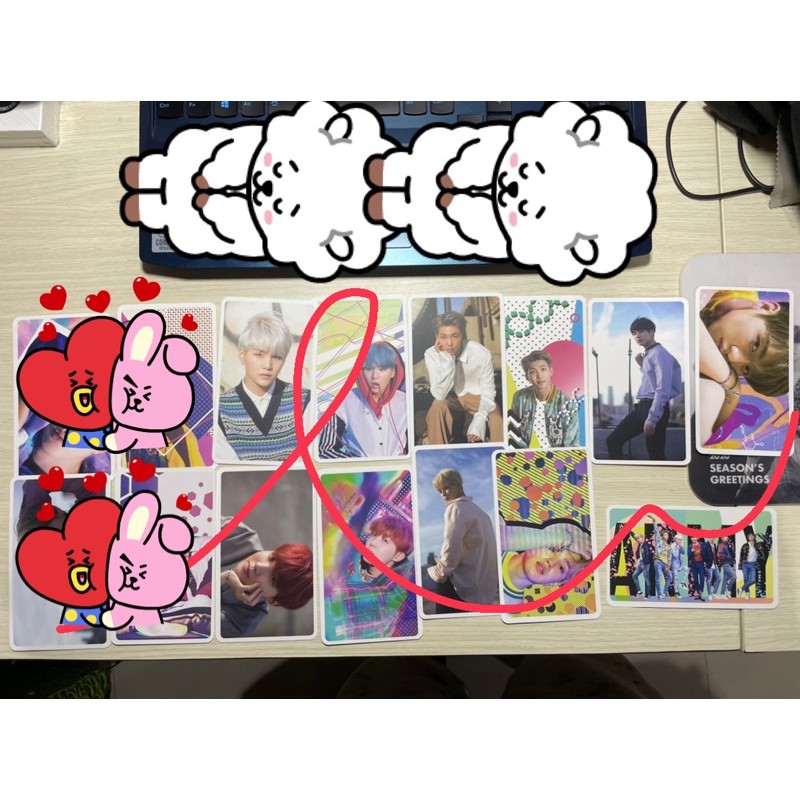 photocard Dicon BTS 2018