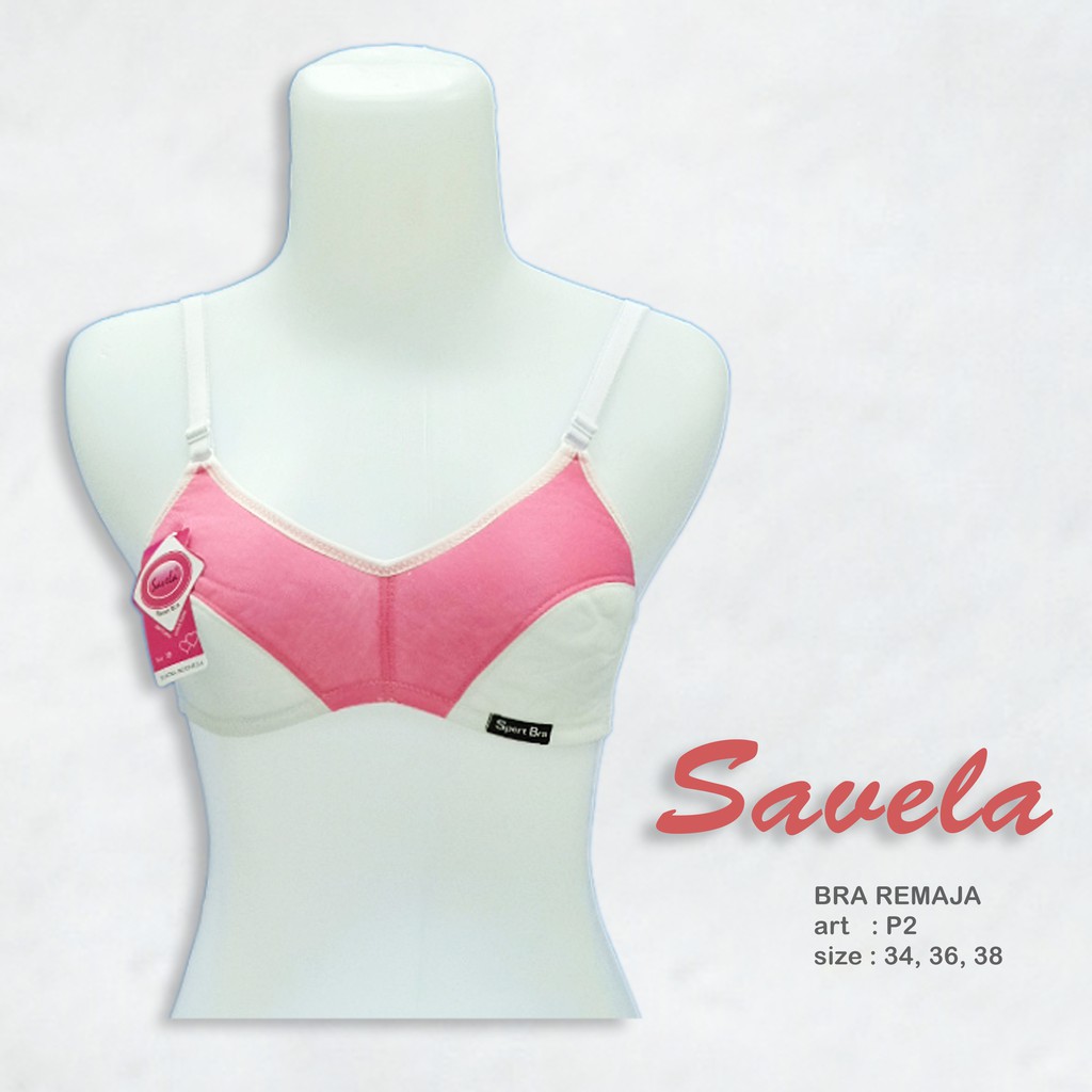 SAVELA | Sport Bra / BH Sport / BUSA TIPIS TANPA KAWAT/ art SVL P2