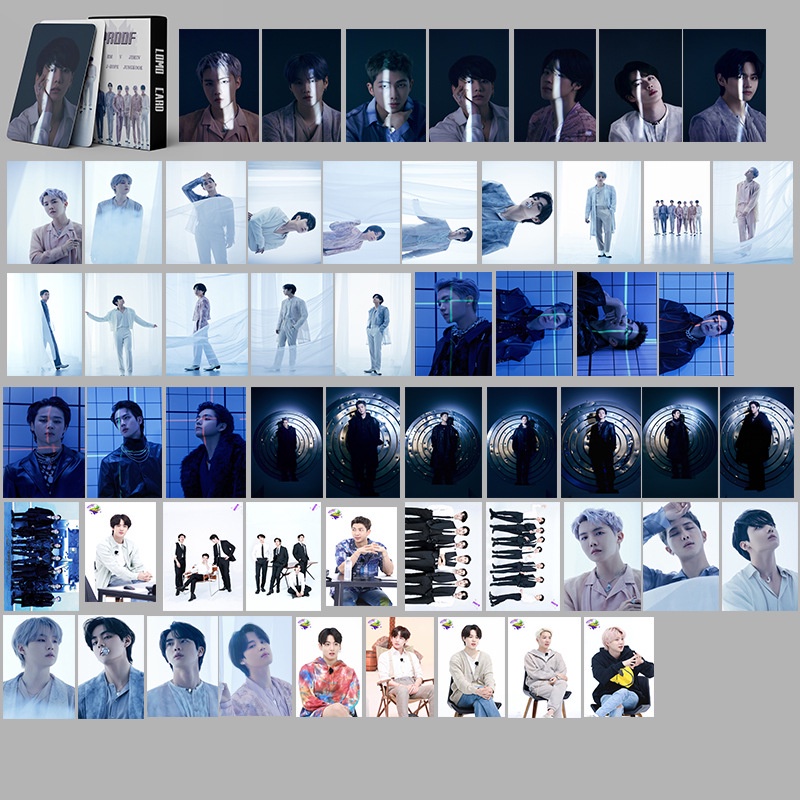 55pcs Kartu Foto BTS Army FESTA Lomo JUNGKOOK V JIMIN JIN