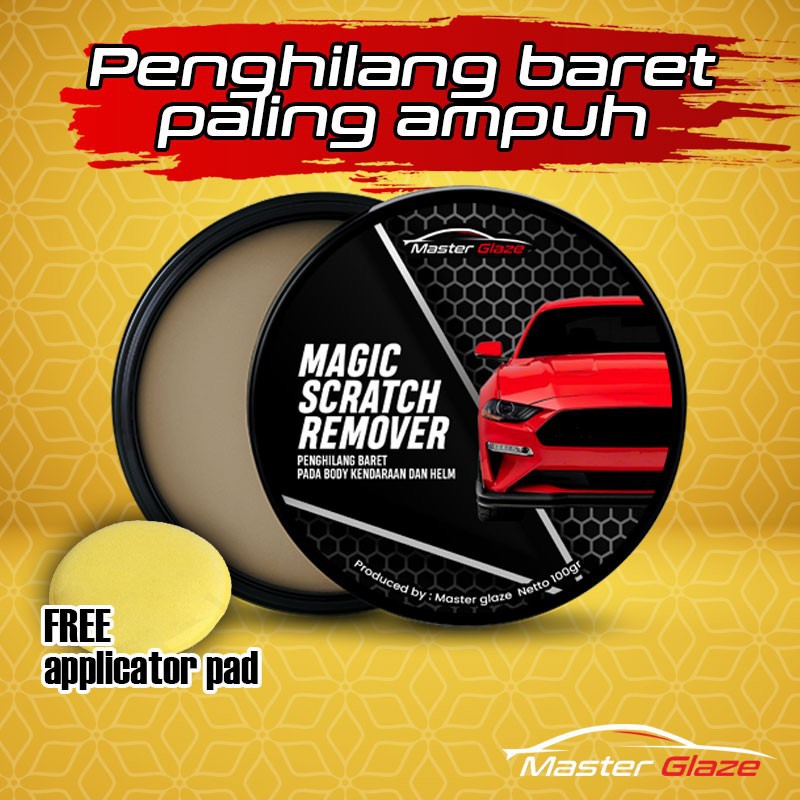 Compound Mobil Penghilang Baret Goresan Cat Body Mobil Motor Sepeda Helm Pengkilap Body Kompon Poles