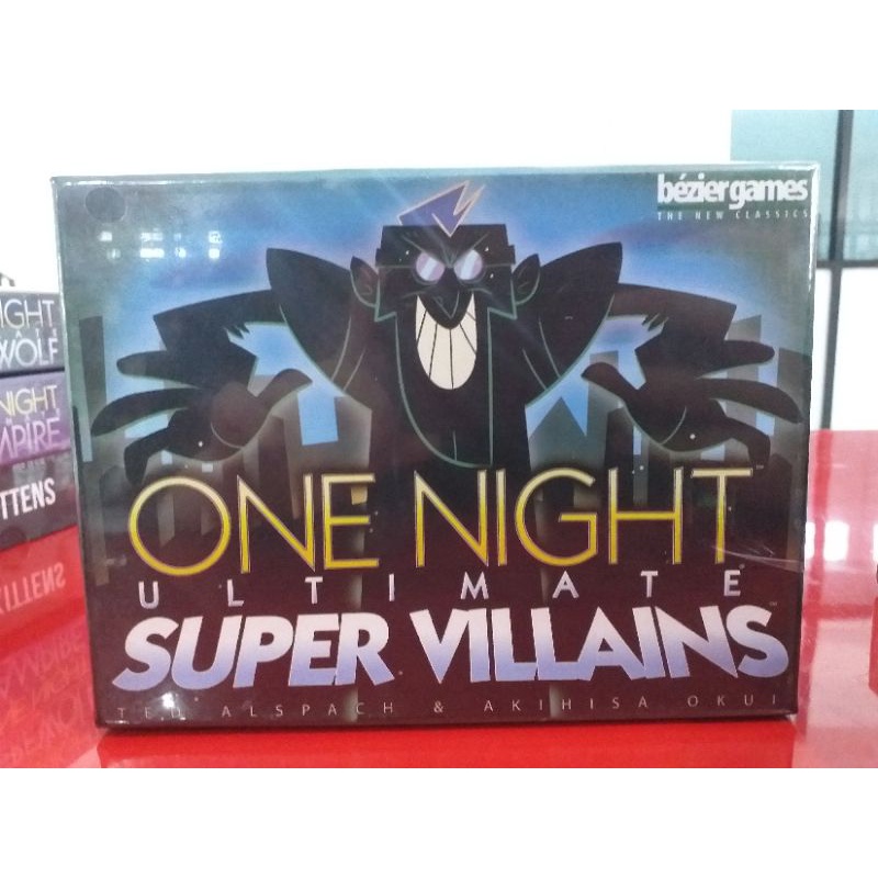 one night super villains board game