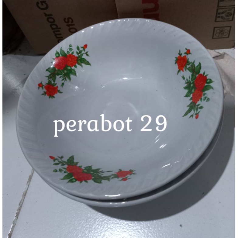 Mangkok keramik Kembang / Mangkok Soto Harga Per satuan