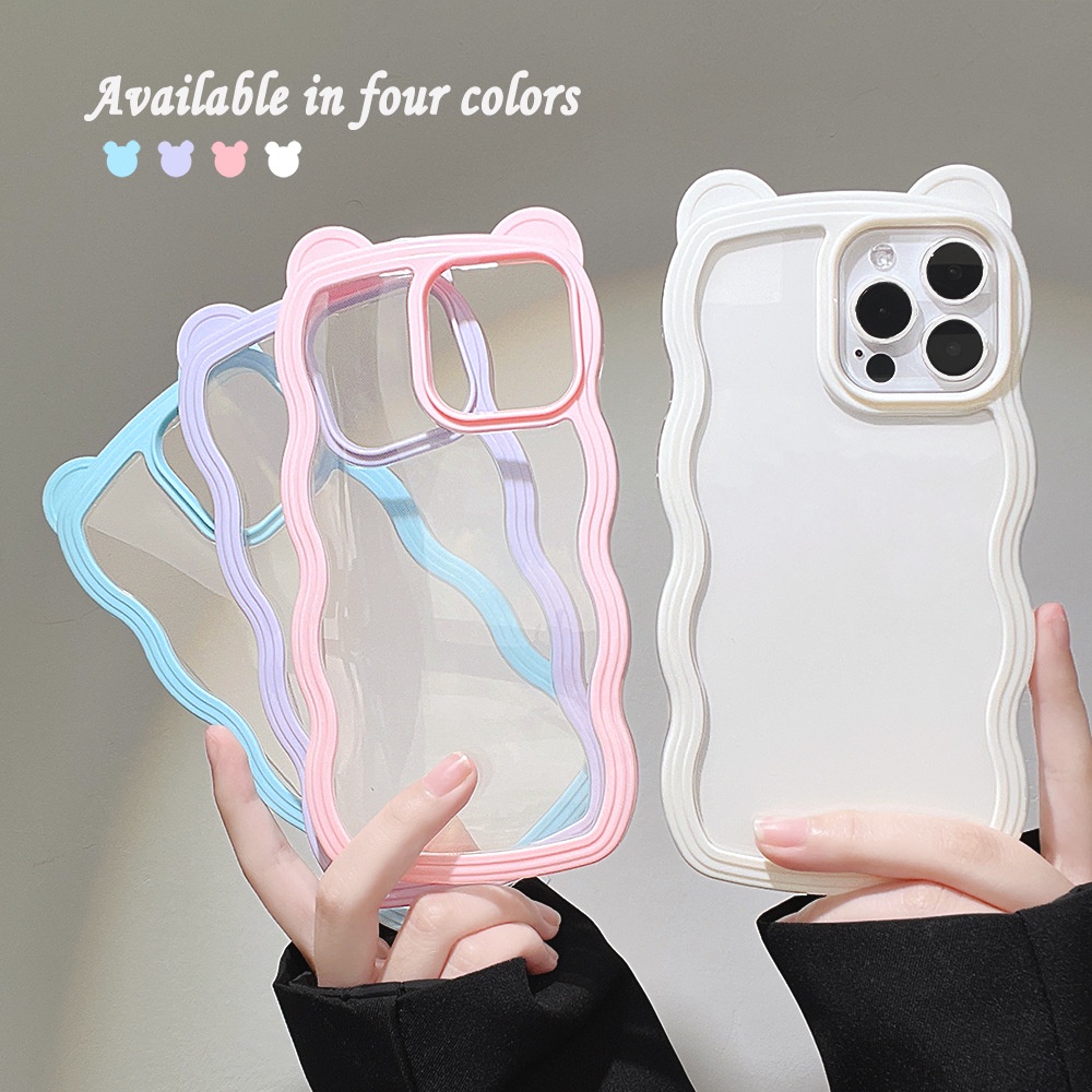 Casing Soft Case TPU Transparan Untuk iPhone 13pro 13prm 11 7Plus 8Plus Xr XS 13 12pro Max