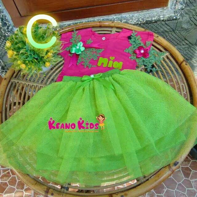 Setelan skirt anak super murah