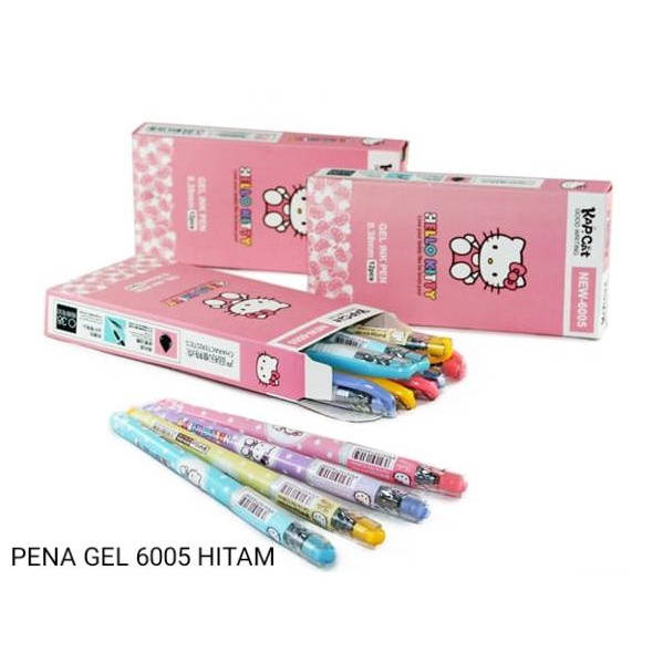 

Pena / Pulpen Gel 6005 Hello Kitty