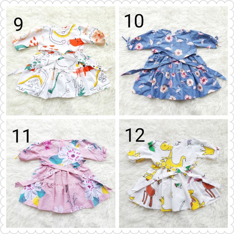 LISTIA DRESS Size S (0-2th), Tunik anak, Dress anak