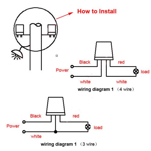 Sensor Cahaya AC 220 Volt ( Photo Electronic Sensor )