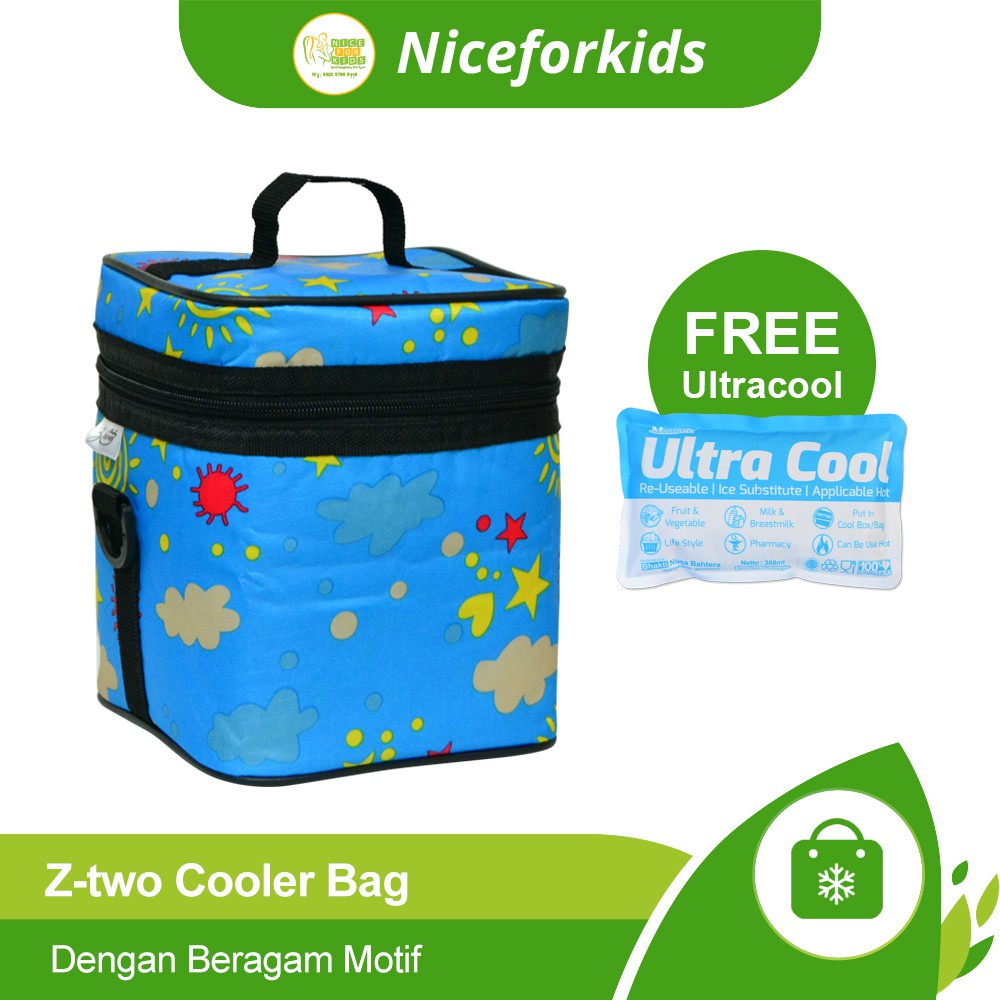 Ztwo Cooler Bag ASI Free Ultracool Ice Gel Sachet / Ice Bag Tas ASI Murah