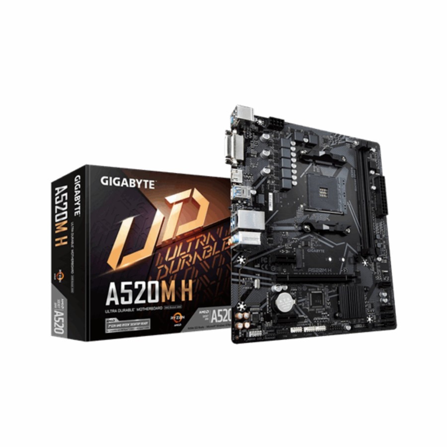 Motherboard AMD GIGABYTE A520M S2H Socket Am4 Ddr4 Sata 3