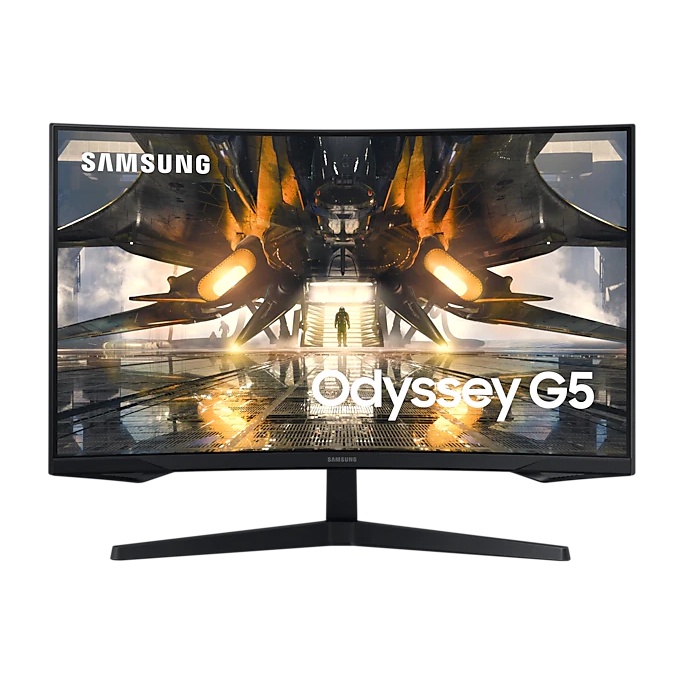 Monitor LED Samsung S32AG550 32&quot; VA Curved 1000R 165Hz HDMI DP VESA