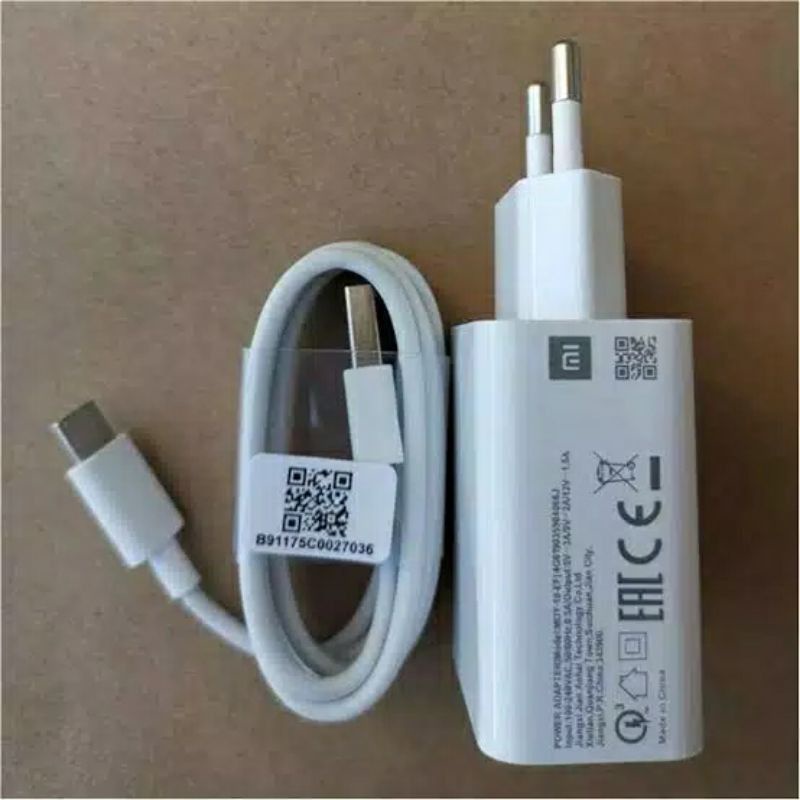 [BERGARANSI] Charger Xiaomi Redmi 9 Note 7 8 9 10 Note 8pro Kabel Usb Type C Fast Charging Original