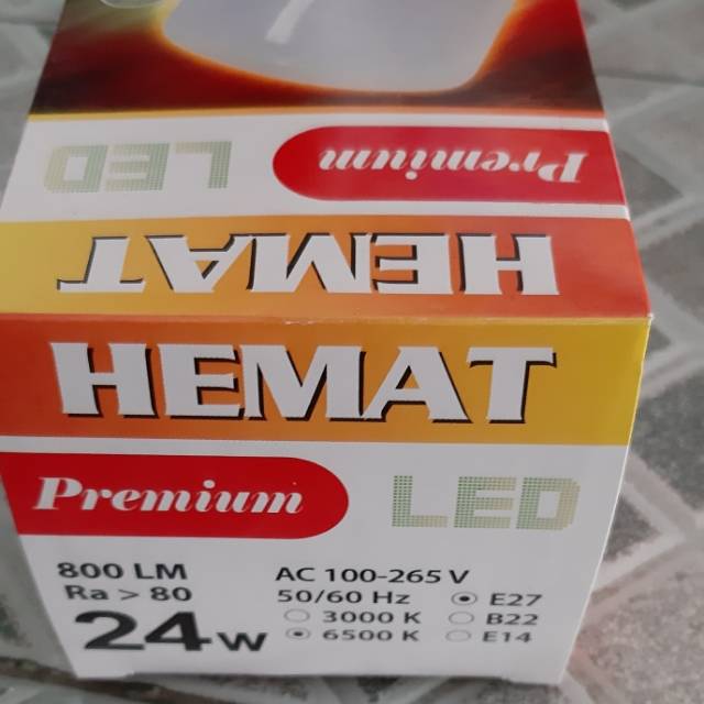 Lampu Premium Led Hemat 24 watt