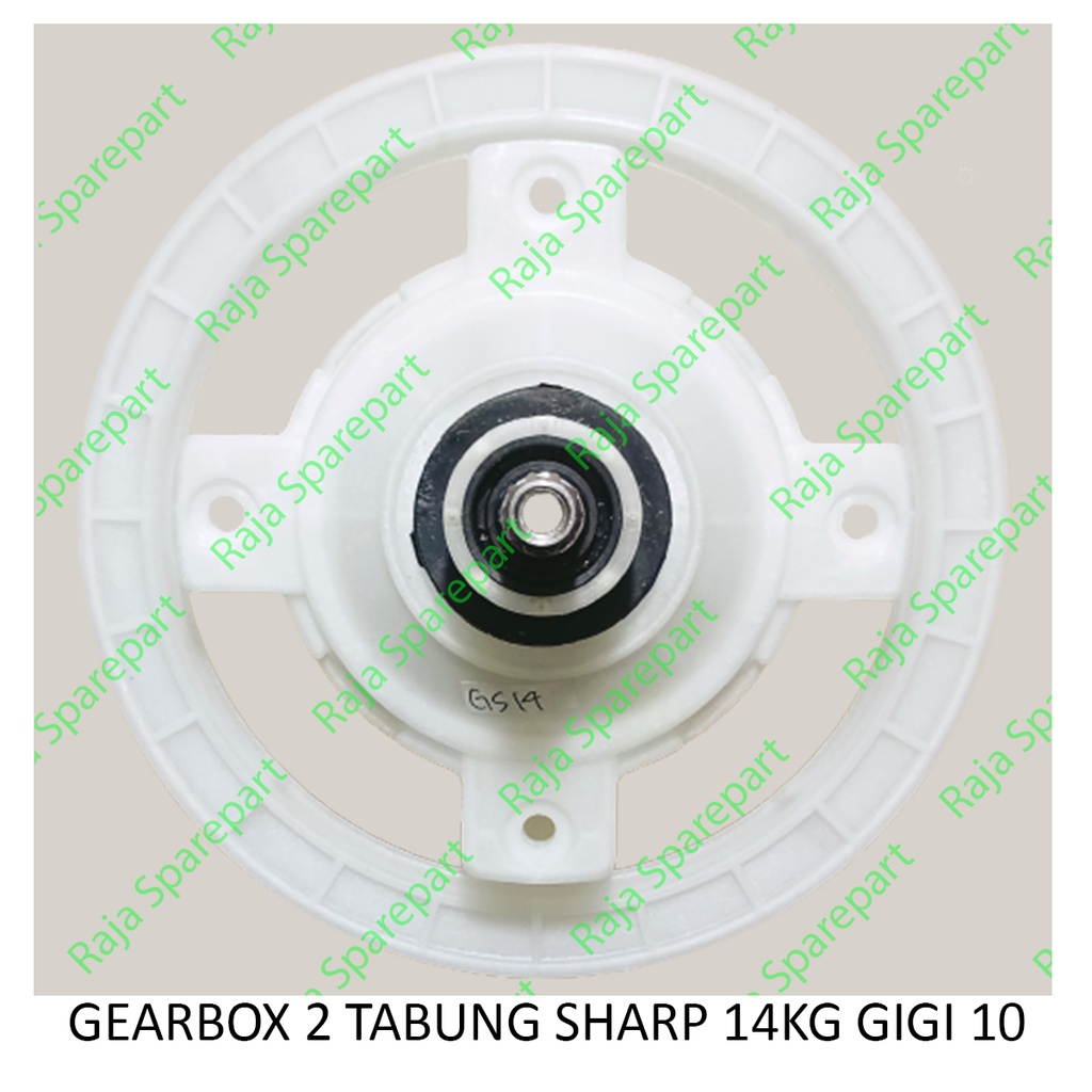 Gearbox Mesin Cuci 2 Tabung Sharp 14kg Gigi 10 GS14