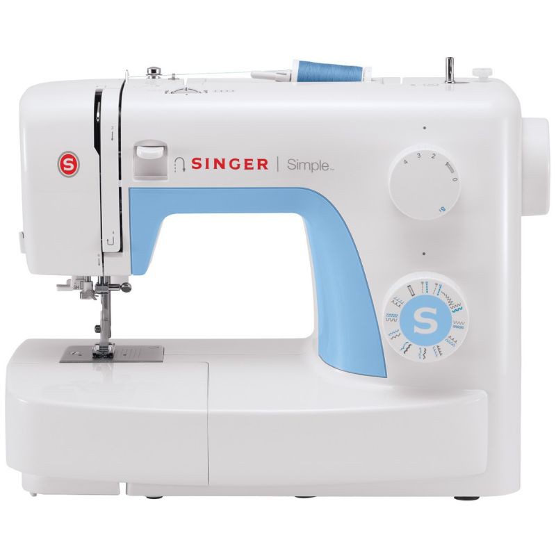 Original Singer | MESIN JAHIT PORTABLE Singer Simple 3221 / Mesin Lubang Kancing Semi Obras