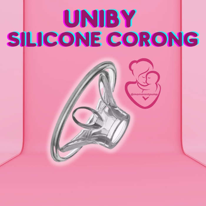 UNIBY SIlicone corong massager bantalan pompa ASI breastpump