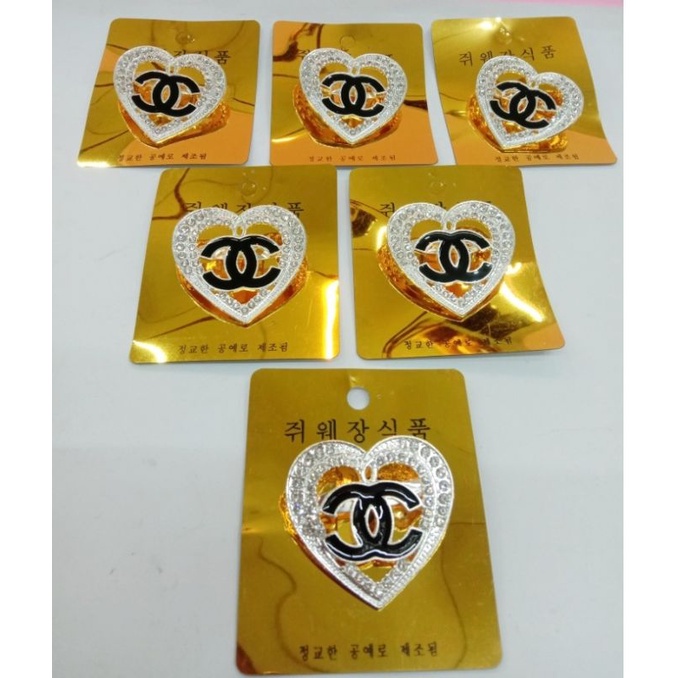 Bros Hijab Love C - Bros Dada Bross Baju Peniti Jilbab Brooch Murah Model Logo Kekinian