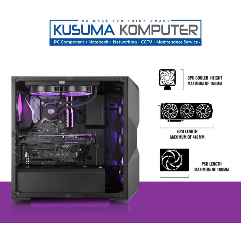 Cooler Master MasterBox TD500 Casing PC