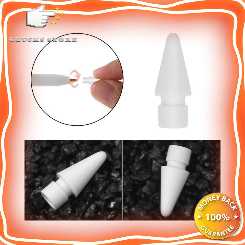 tib spare apple pencil gen 1 2 replacement pengganti ujung pen tablet nib refill stylus