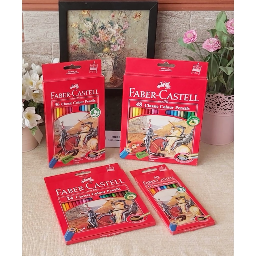 

PENSIL WARNA CLASSIC FABER CASTELL 12-48