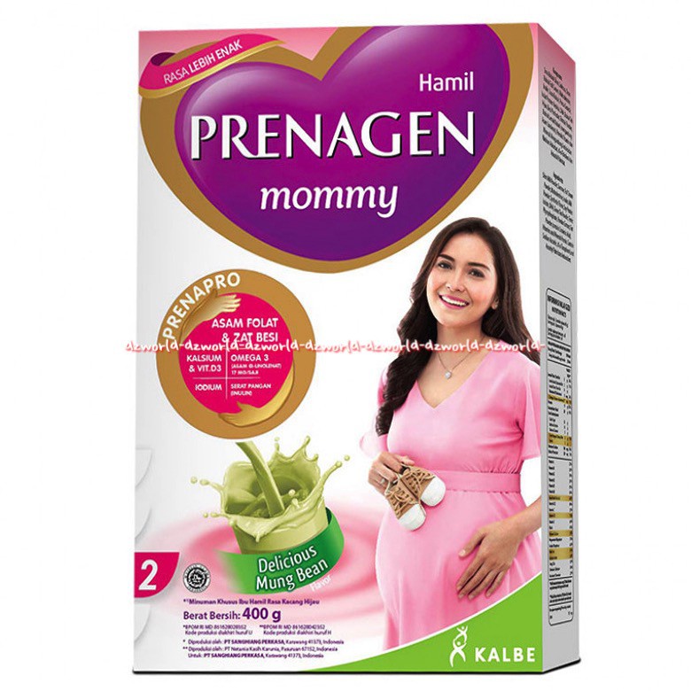 Prenagen Mommy Prenapro 400gr Rasa Kacang Hijau Ijo Susu Ibu Hamil